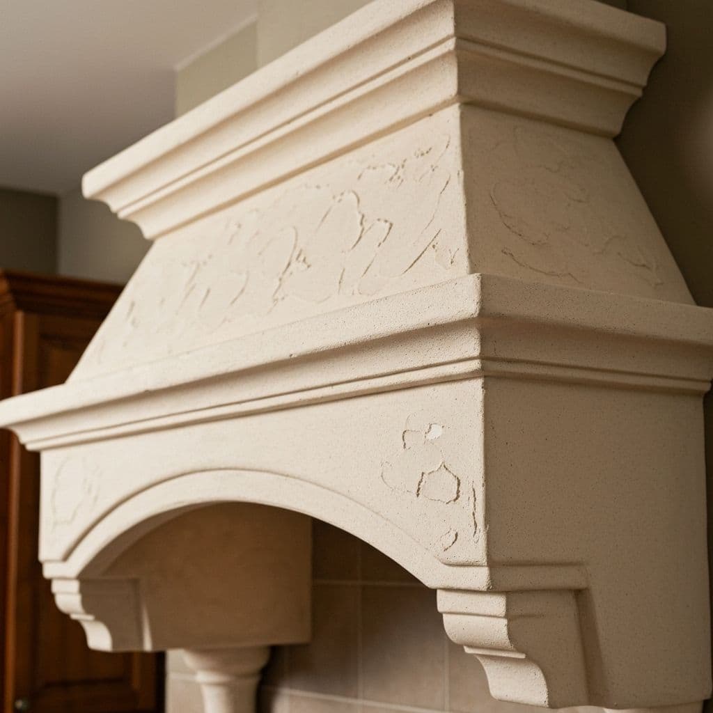 Plaster Range Hood
