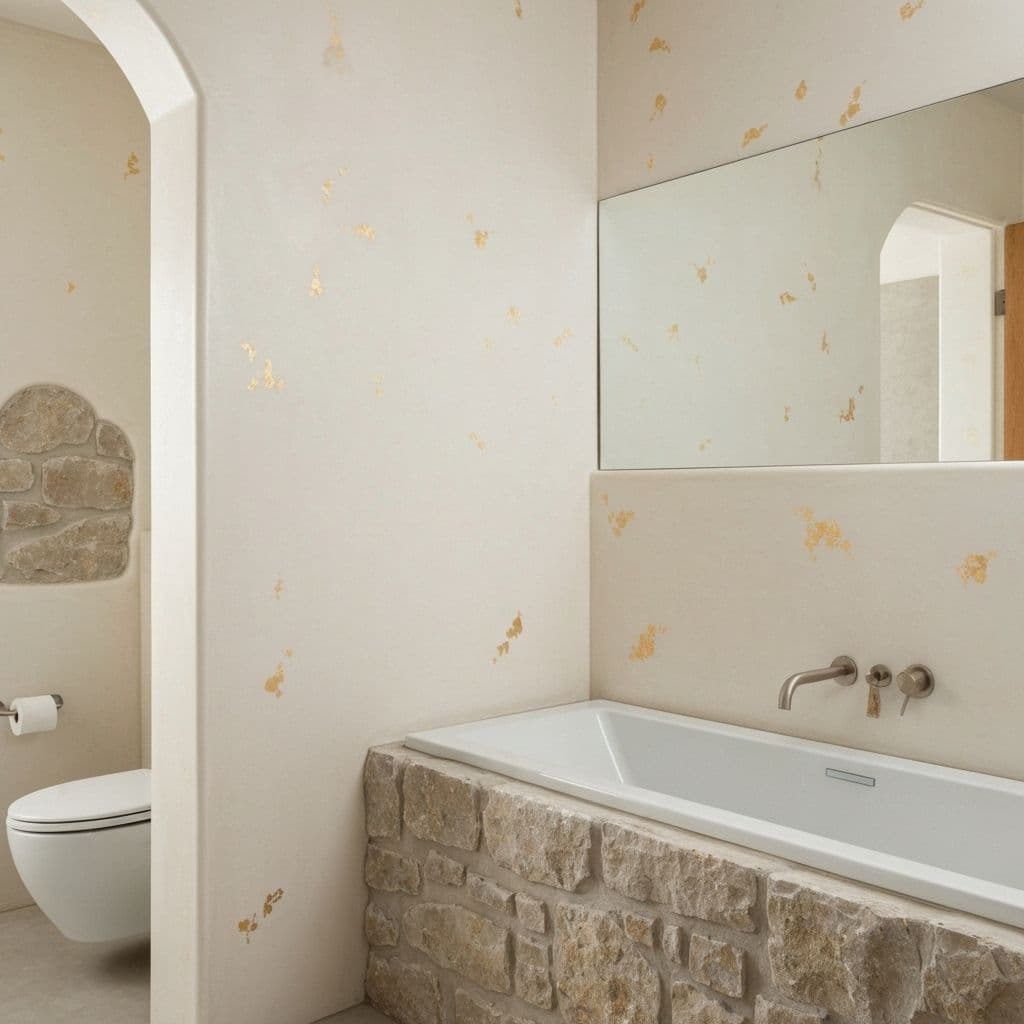 Venetian Plaster Bathroom
